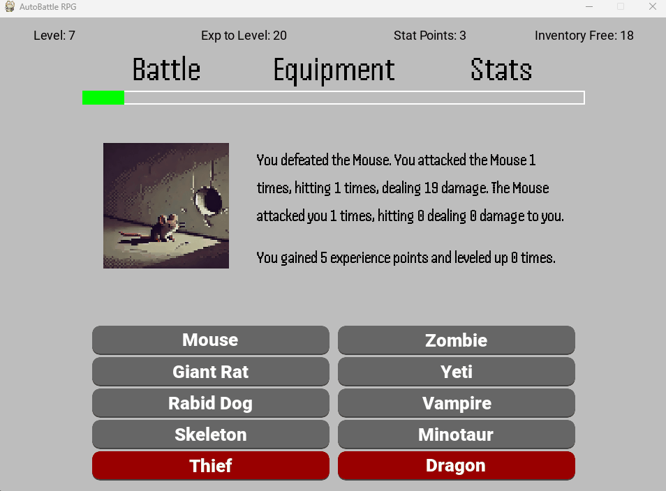 AutoBattle RPG